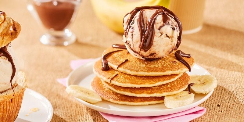 pancake glace