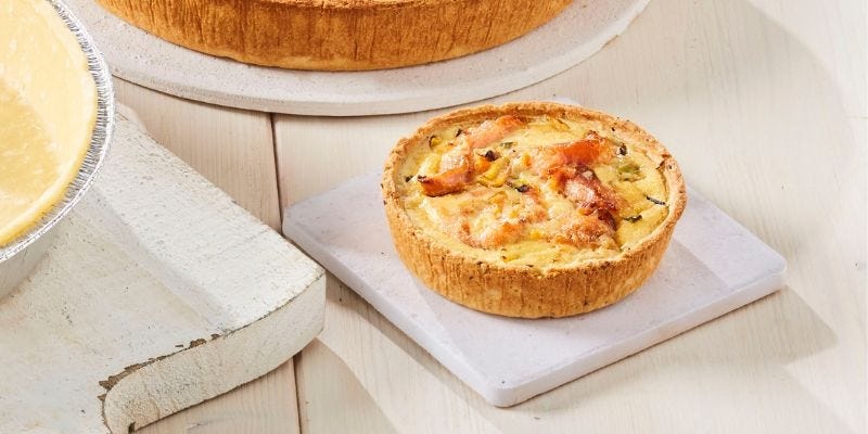 tartelette oignons lardons chevre